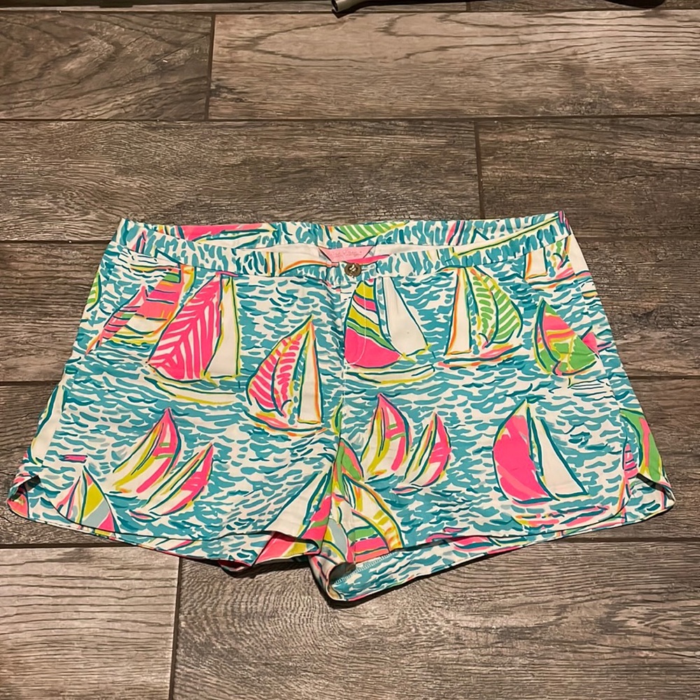 Lilly Pulitzer You Gotta Regatta Adie Shorts